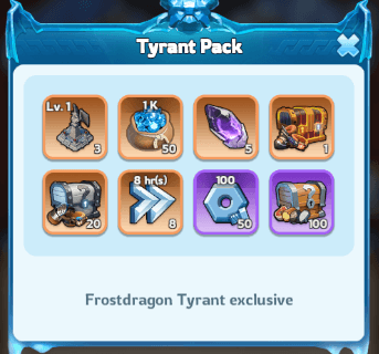 Rewards: Tyrant, Occupation & Points