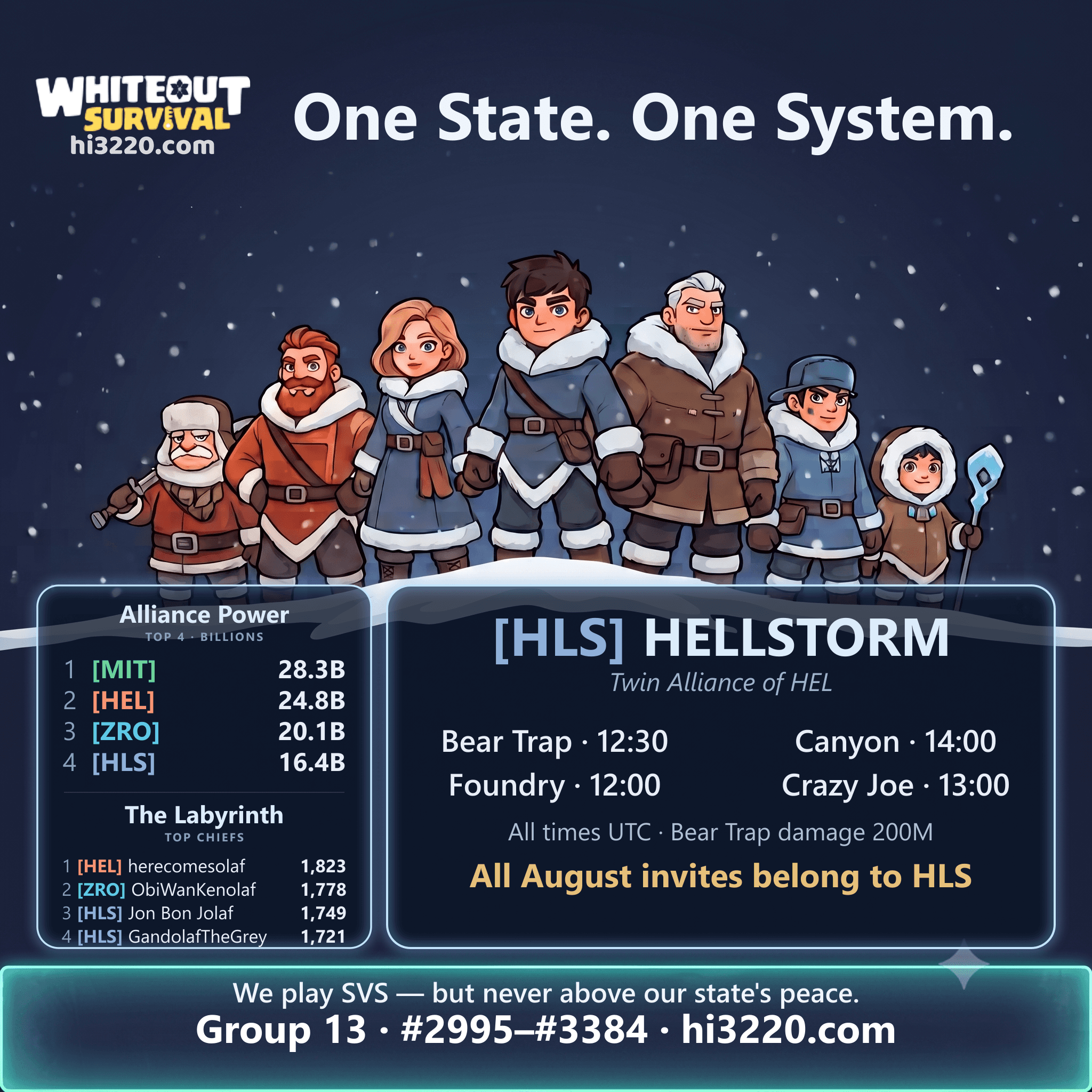 One State. One System.